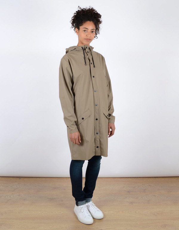 Rains Long Jacket Soil Rains Long Jacket Soil