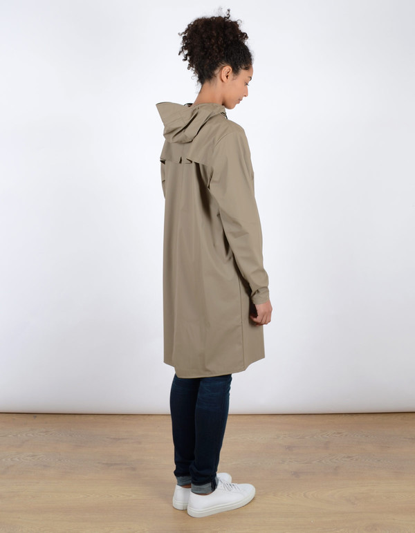 Rains Long Jacket Soil Rains Long Jacket Soil