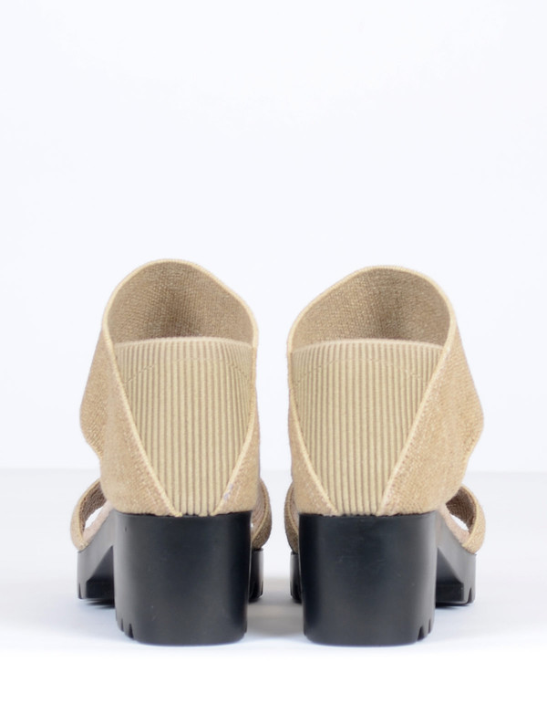 San Miguel Dual Strap Sandal Linen San Miguel Dual Strap Sandal Linen