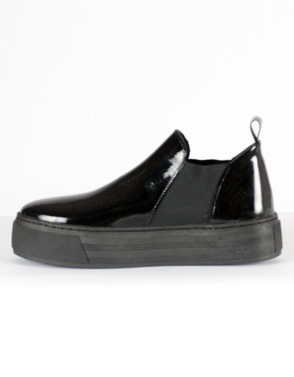 Selected Femme Vigga Patent Platform Black Selected Femme Vigga Patent Platform Black