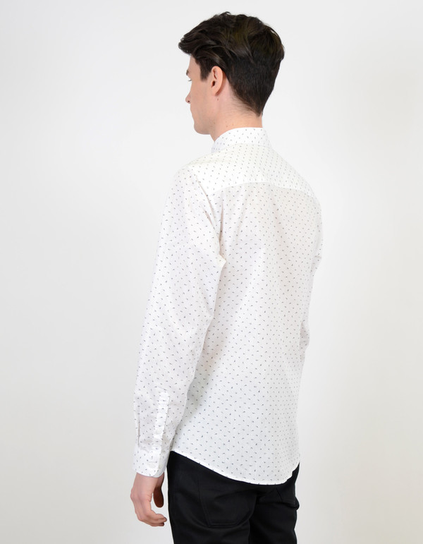Men's Selected Homme Haze Shirt Bright White Men's Selected Homme Haze Shirt Bright White