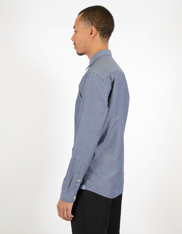 Men's Selected Homme Sandro Shirt Dark Blue Men's Selected Homme Sandro Shirt Dark Blue