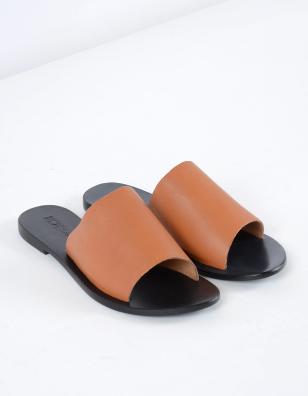 Sol Sana Teresa II Slide Burnt Tan Sol Sana Teresa II Slide Burnt Tan