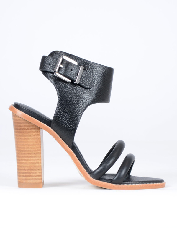 Sol Sana TIki Heel Black Sol Sana TIki Heel Black