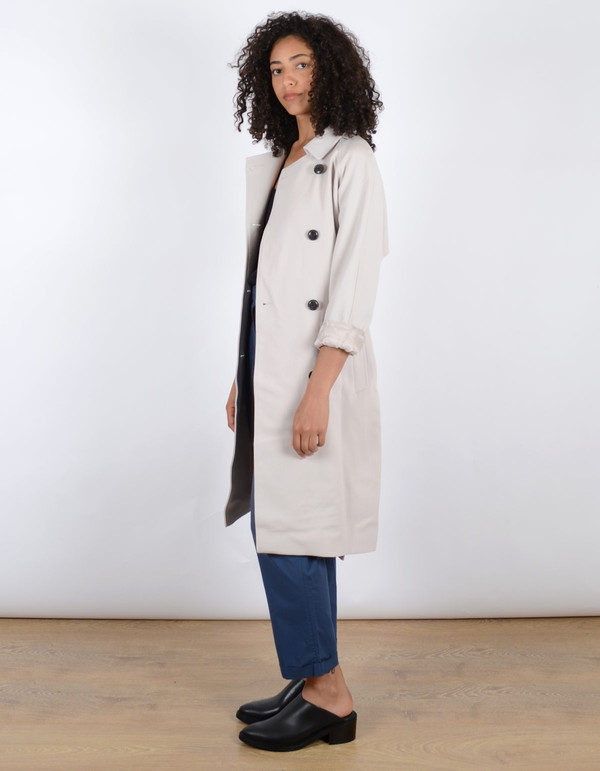 Storm & Marie Haya Trench Silver Cloud Storm & Marie Haya Trench Silver Cloud