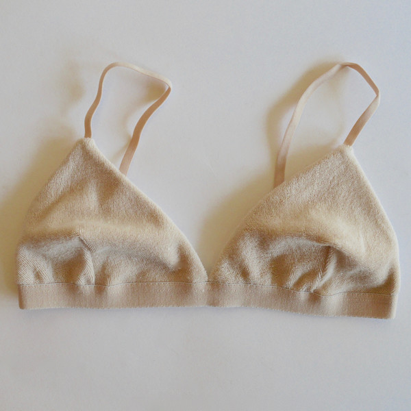 Baserange Mississippi Bra in Nude 1 Terrycloth Baserange Mississippi Bra in Nude 1 Terrycloth