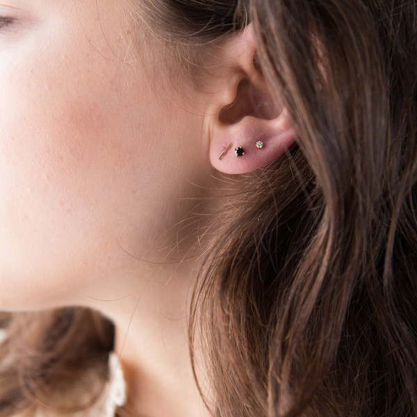 Blanca Monrós Gómez Bar Stud Earrings Blanca Monrós Gómez Bar Stud Earrings