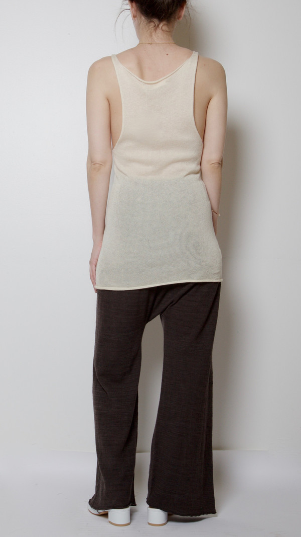 Lauren Manoogian Fine Tank in Crudo Lauren Manoogian Fine Tank in Crudo