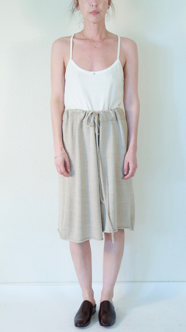 Lauren Manoogian Miter Shorts in Avena Lauren Manoogian Miter Shorts in Avena