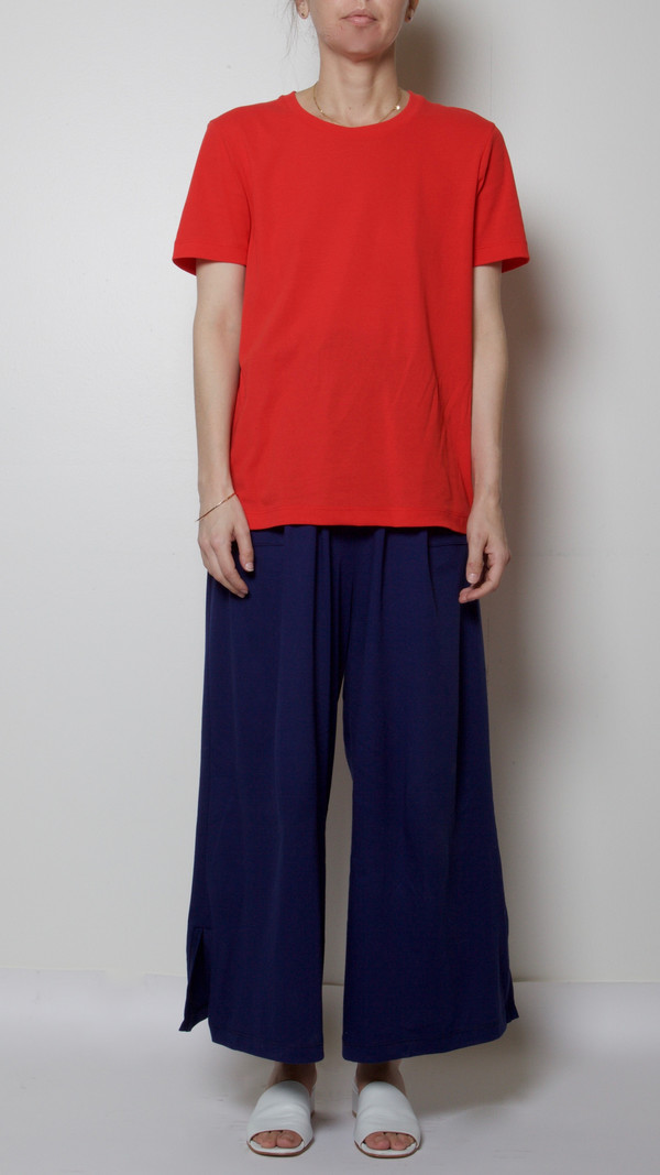 Maryam Nassir Zadeh Clara T-Shirt in Cherry Red Maryam Nassir Zadeh Clara T-Shirt in Cherry Red