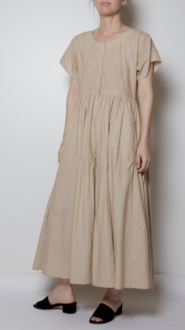 Maryam Nassir Zadeh Florenza Dress in Sand Maryam Nassir Zadeh Florenza Dress in Sand