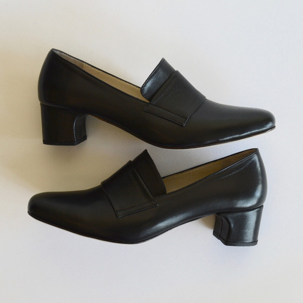 Maryam Nassir Zadeh Melisa Pilgrim Shoe in Night Calf Maryam Nassir Zadeh Melisa Pilgrim Shoe in Night Calf