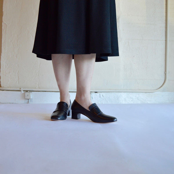 Maryam Nassir Zadeh Melisa Pilgrim Shoe in Night Calf Maryam Nassir Zadeh Melisa Pilgrim Shoe in Night Calf