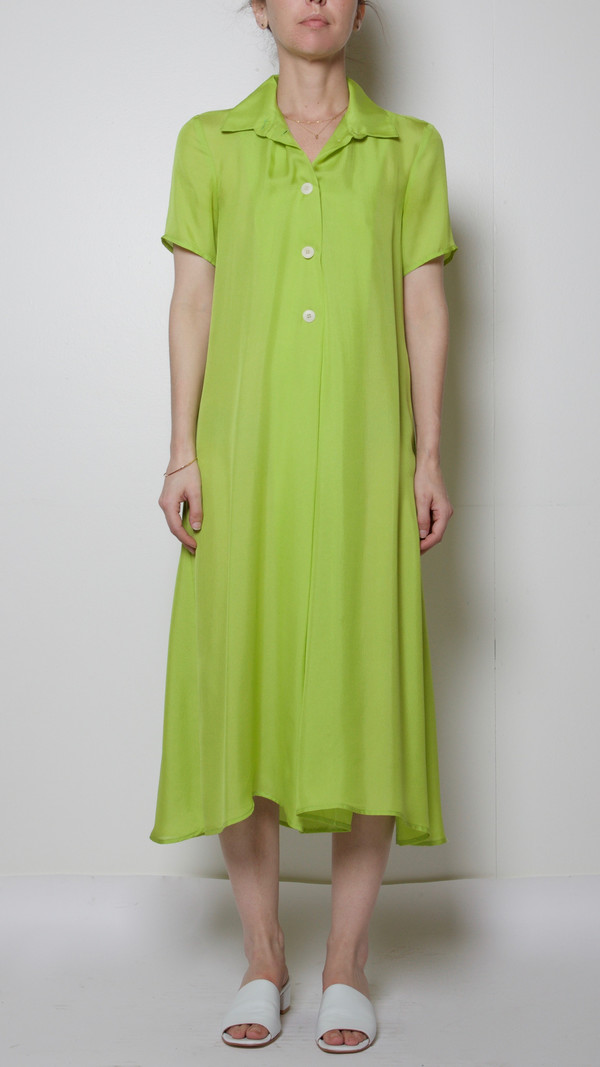 Maryam Nassir Zadeh Ruby Dress in Lime Maryam Nassir Zadeh Ruby Dress in Lime