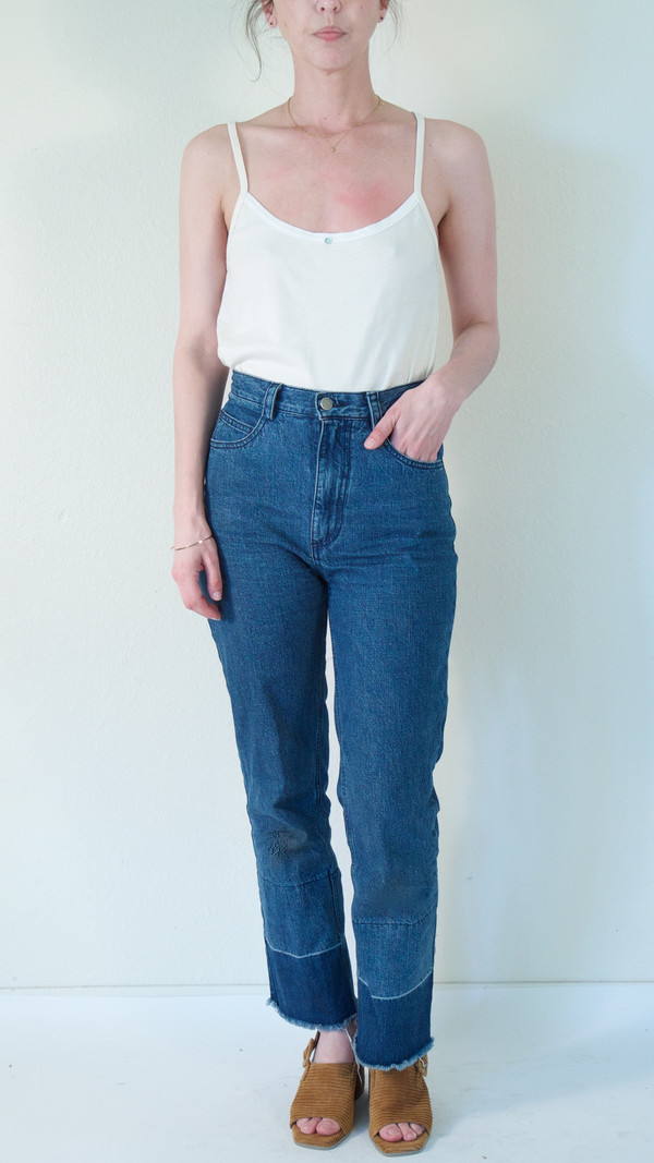 Rachel Comey Slim Legion Pant in Indigo Denim Rachel Comey Slim Legion Pant in Indigo Denim