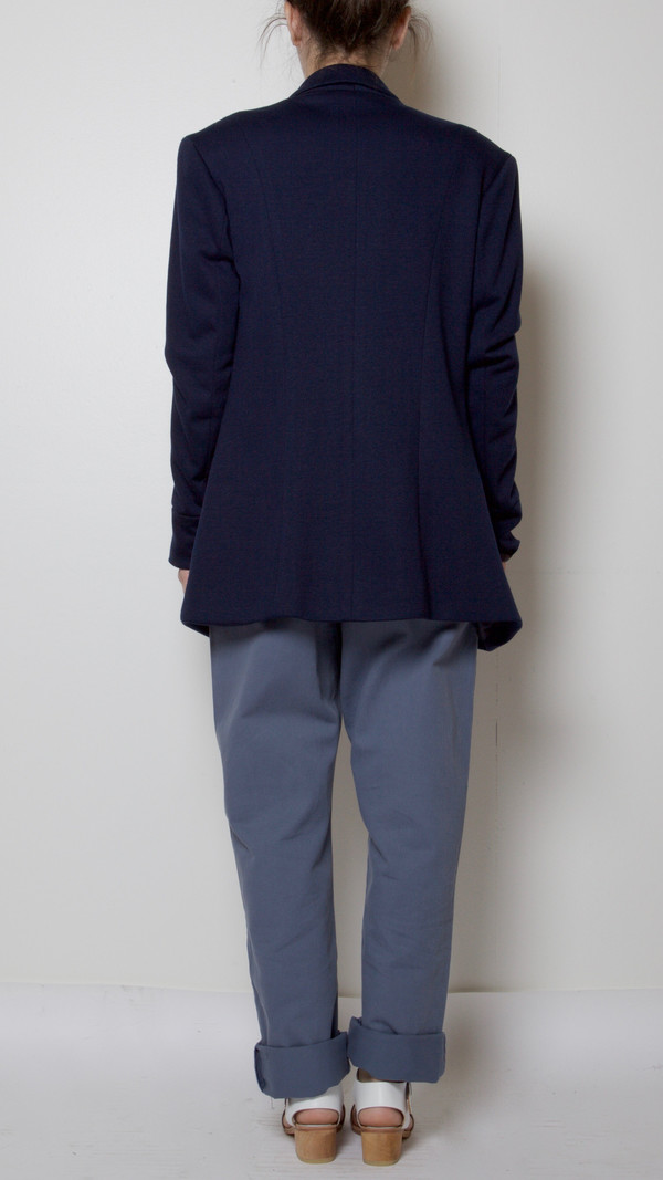 Suzanne Rae Tailored Blazer in Navy Suzanne Rae Tailored Blazer in Navy