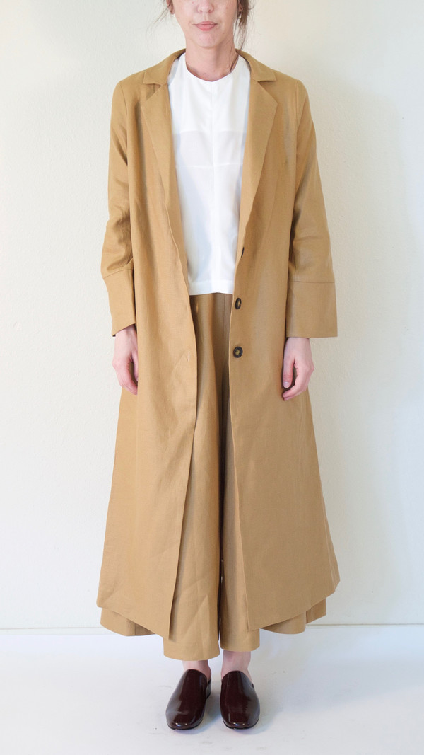 Wolcott : Takemoto Norma Jacket in Tan Wolcott : Takemoto Norma Jacket in Tan