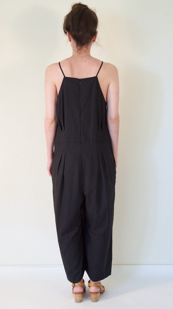 Wolcott : Takemoto Shibata Jumpsuit in Black Wolcott : Takemoto Shibata Jumpsuit in Black
