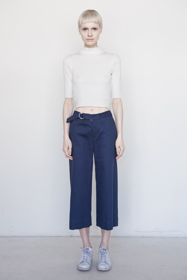 Nomia Cotton Crop Wide Leg Pant Nomia Cotton Crop Wide Leg Pant