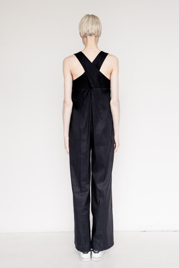 Sayaka Davis Linen Strap Jumpsuit Sayaka Davis Linen Strap Jumpsuit