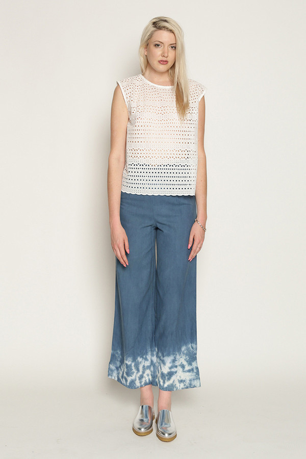 Eve Gravel Limoncello in Cream Cotton Lace Eve Gravel Limoncello in Cream Cotton Lace