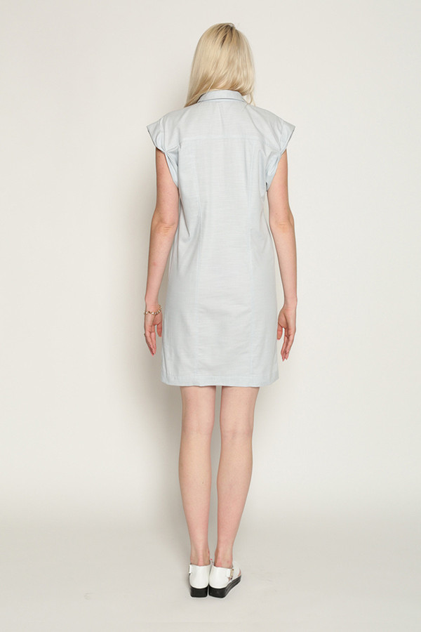 Eve Gravel Milk-Shake in Soft Blue Denim Eve Gravel Milk-Shake in Soft Blue Denim