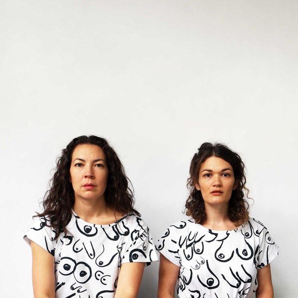 Gravel & Gold Boobs Print Taurus Top Gravel & Gold Boobs Print Taurus Top