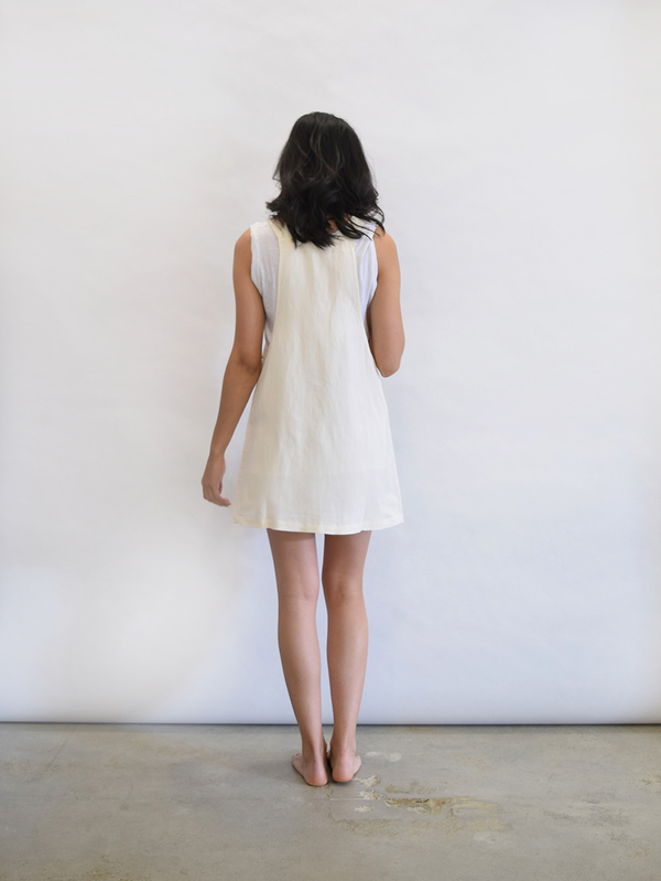 Lush Linen Overall Dress Lush Linen Overall Dress