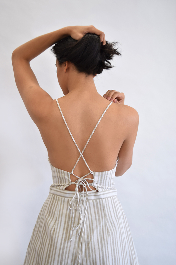 Lush Striped Romper Lush Striped Romper