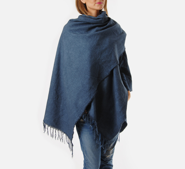 Crippen Indigo Cannes Poncho Crippen Indigo Cannes Poncho