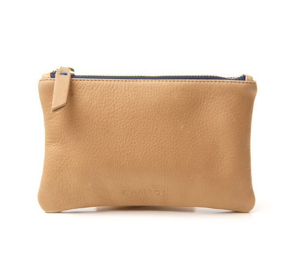 Campos Small Clutch In Nutmeg Campos Small Clutch In Nutmeg