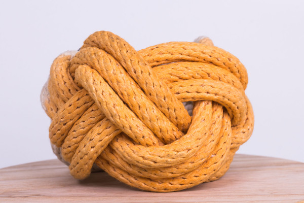 Tanya Aguiñiga - Knotted Rope Bracelet - Orange Tanya Aguiñiga - Knotted Rope Bracelet - Orange