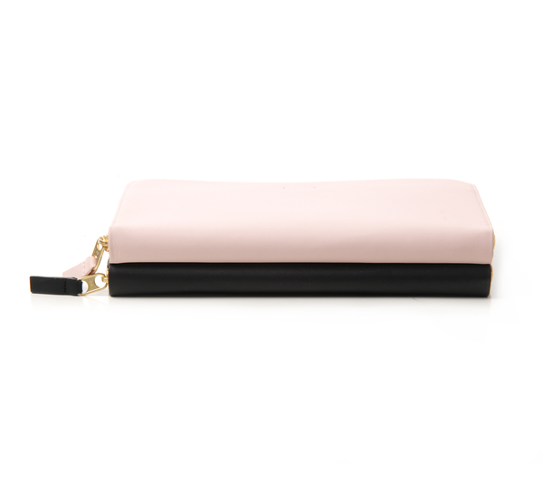 PB 0110 CM4 Rose and Black Wallet PB 0110 CM4 Rose and Black Wallet
