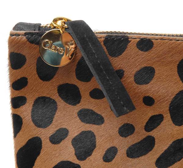 Clare V. Leopard Flat Clutch Clare V. Leopard Flat Clutch