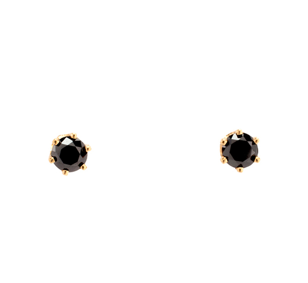 Satomi Kawakita E2902BK 14K Black Diamond Earrings Satomi Kawakita E2902BK 14K Black Diamond Earrings