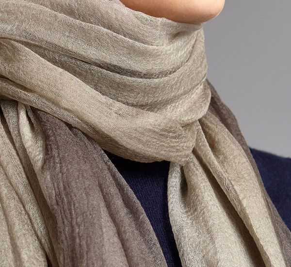 Oyuna Ulla Shawl In Mushroom Taupe Oyuna Ulla Shawl In Mushroom Taupe