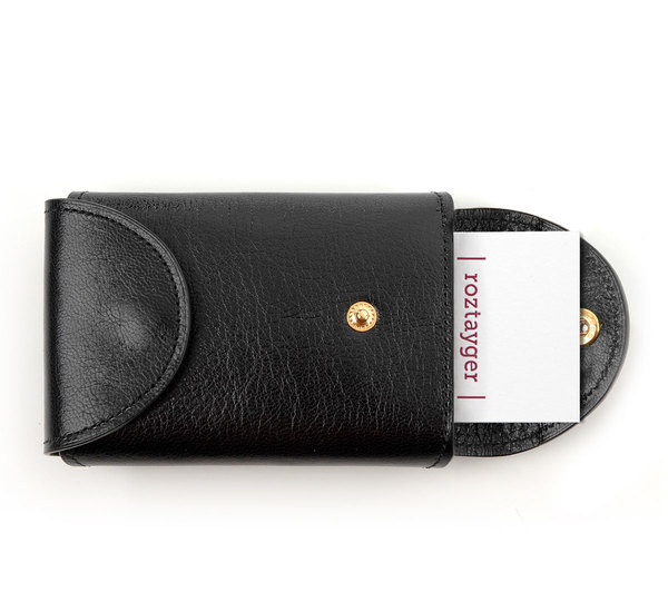 i ro se Black Fold Card Case i ro se Black Fold Card Case
