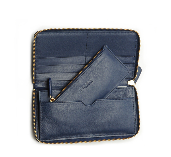 Steve Mono Navy Wallet Steve Mono Navy Wallet