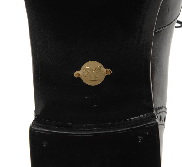 Le Yucca's Navy Karena Shoe by Le Yucca’s Le Yucca's Navy Karena Shoe by Le Yucca’s