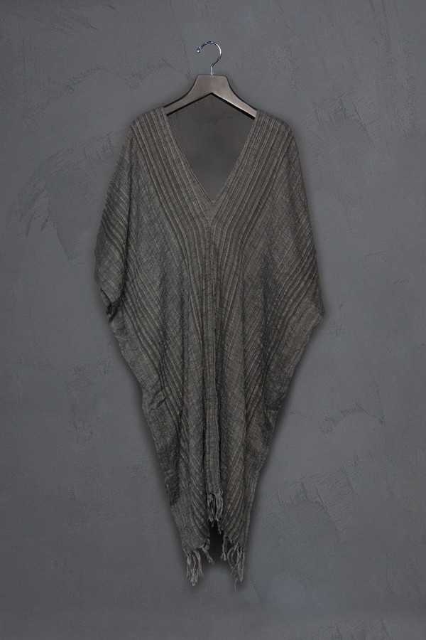 Monserat De Lucca Long Gauze Poncho Monserat De Lucca Long Gauze Poncho