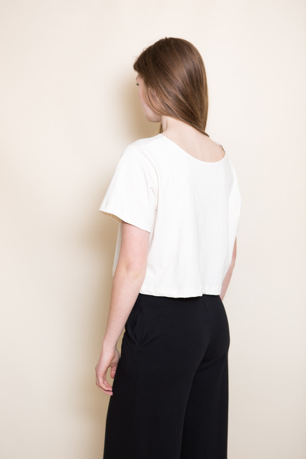 Pansy Crop Top / Natural Pansy Crop Top / Natural