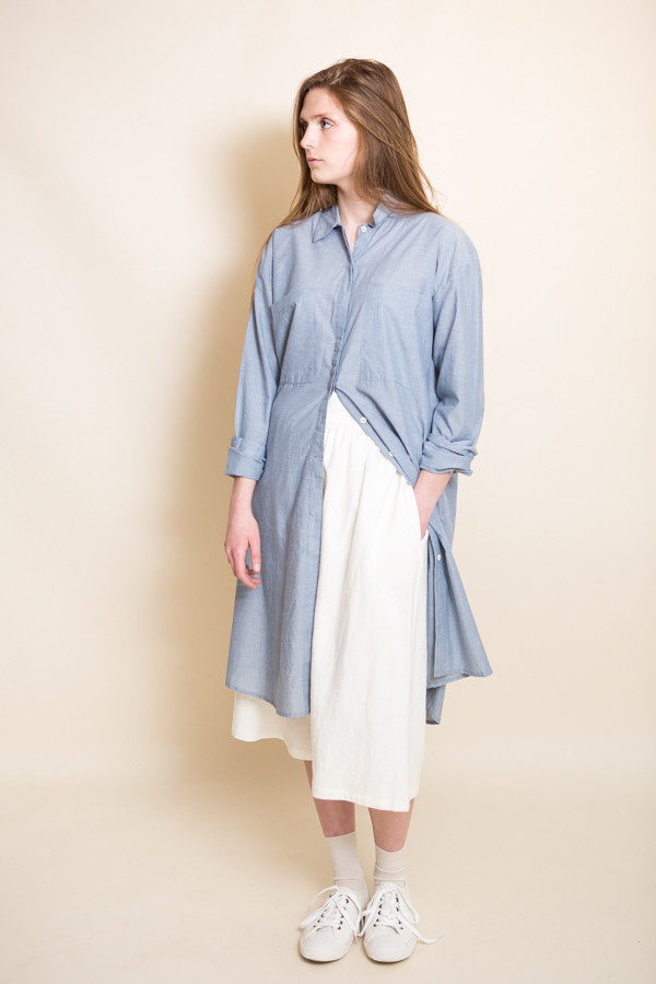 Kowtow Day After Day Dress / Blue Chambray Kowtow Day After Day Dress / Blue Chambray