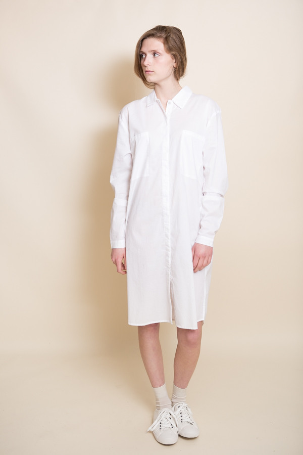 Kowtow Day After Day Dress / White Kowtow Day After Day Dress / White