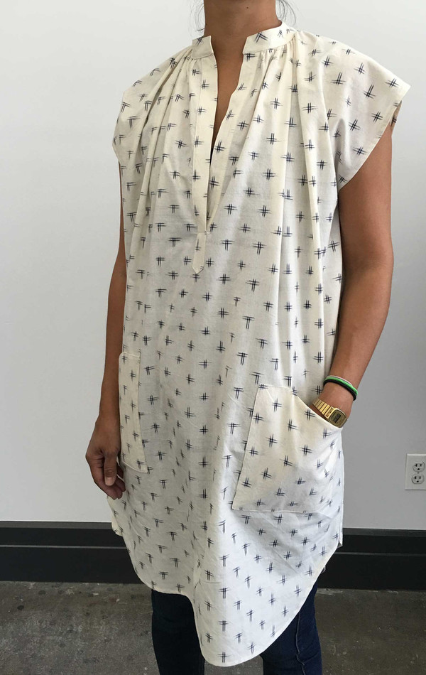 Two New York Ikat Pocket Tunic Two New York Ikat Pocket Tunic