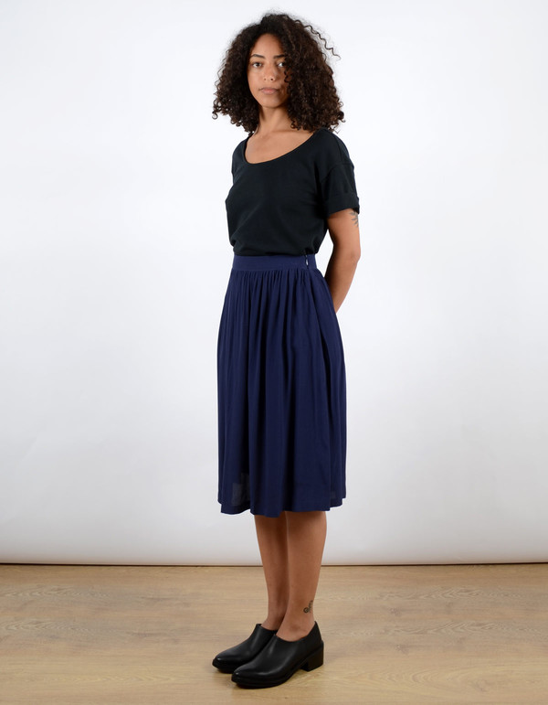 Minimum Maddalena Skirt Dark Iris Minimum Maddalena Skirt Dark Iris