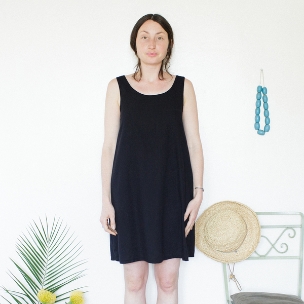 Unknown Basic Tank Dress<br>Black Unknown Basic Tank Dress<br>Black