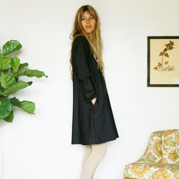 Unknown LS Basic Dress<br>Stardust Speckle Unknown LS Basic Dress<br>Stardust Speckle