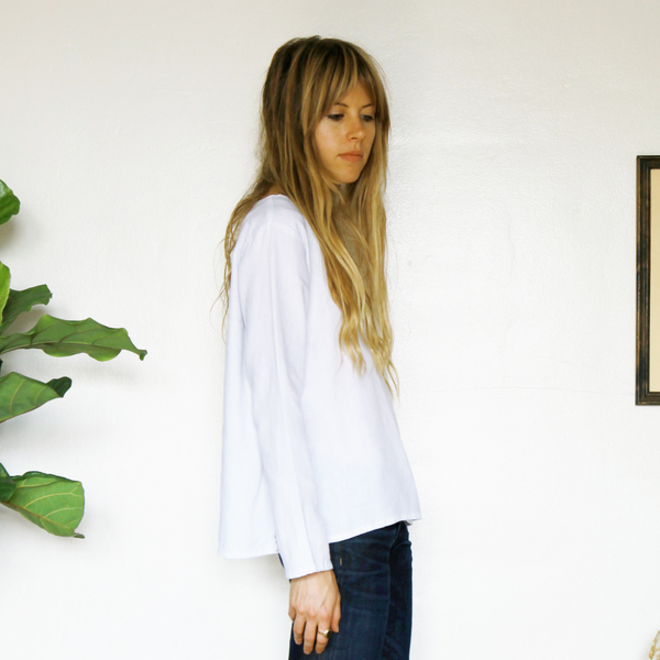 Unknown LS Basic Top<br>White Unknown LS Basic Top<br>White