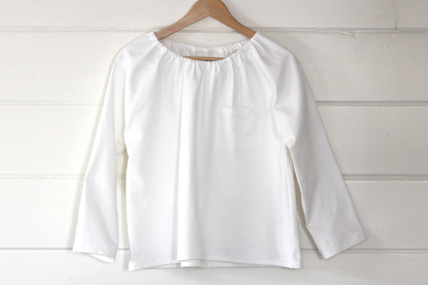 pietsie Marais Shirt in White Canvas pietsie Marais Shirt in White Canvas