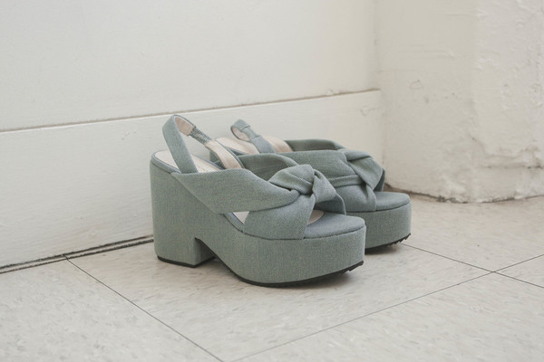 Intentionally Blank DANSK in LIGHT BLUE DENIM Intentionally Blank DANSK in LIGHT BLUE DENIM